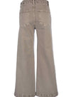 MEG HIGH RISE WIDE LEG COFFEE