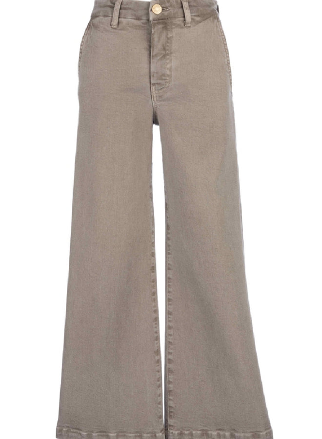 MEG HIGH RISE WIDE LEG COFFEE