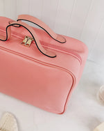 EMMA TOILETRY CASE PEACH