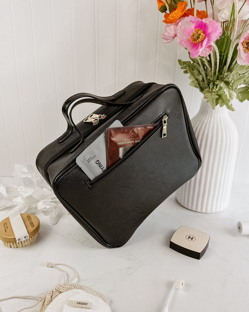 EMMA TOILETRY CASE BLACK