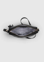 KASEY TEXTURIZED CROSSBODY BLACK