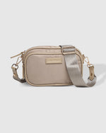 JENN NYLON TRAVEL BAG BEIGE