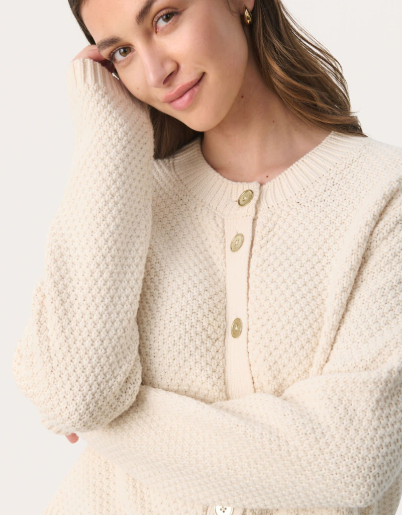 LEONIDA CARDIGAN CREAM