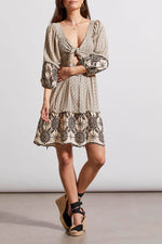 WEAR TWO WAYS EMBROIDERED DRESS