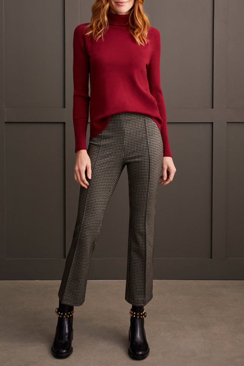 TURTLE NECK SWEATER BORDEAUX