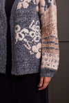 JAQUARD SWEATER CARDIGAN