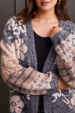 JAQUARD SWEATER CARDIGAN