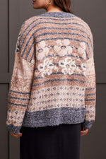 JAQUARD SWEATER CARDIGAN