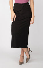 PONTE KNIT CARGO SKIRT