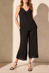FLOWY PULL ON WIDE CROP PANT
