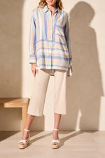 BUTTON FRONT BLOUSE OASIS