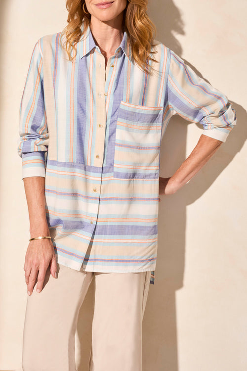 BUTTON FRONT BLOUSE OASIS