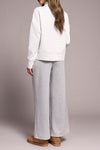 FUNNEL NECK TOP FROST GREY