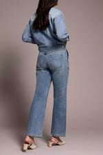 JEAN JACKET SWEATER FRIENDLY SLEEVES