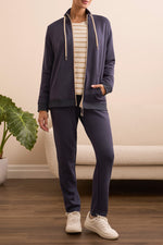 SCUBA KNIT MOCK NECK CARDIGAN