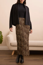 SHORT COATIGAN BLACK