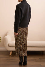 SHORT COATIGAN BLACK