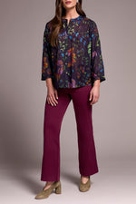 DOLMAN SLEEVE BLOUSE NIGHTFALL