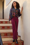 DOLMAN SLEEVE BLOUSE NIGHTFALL
