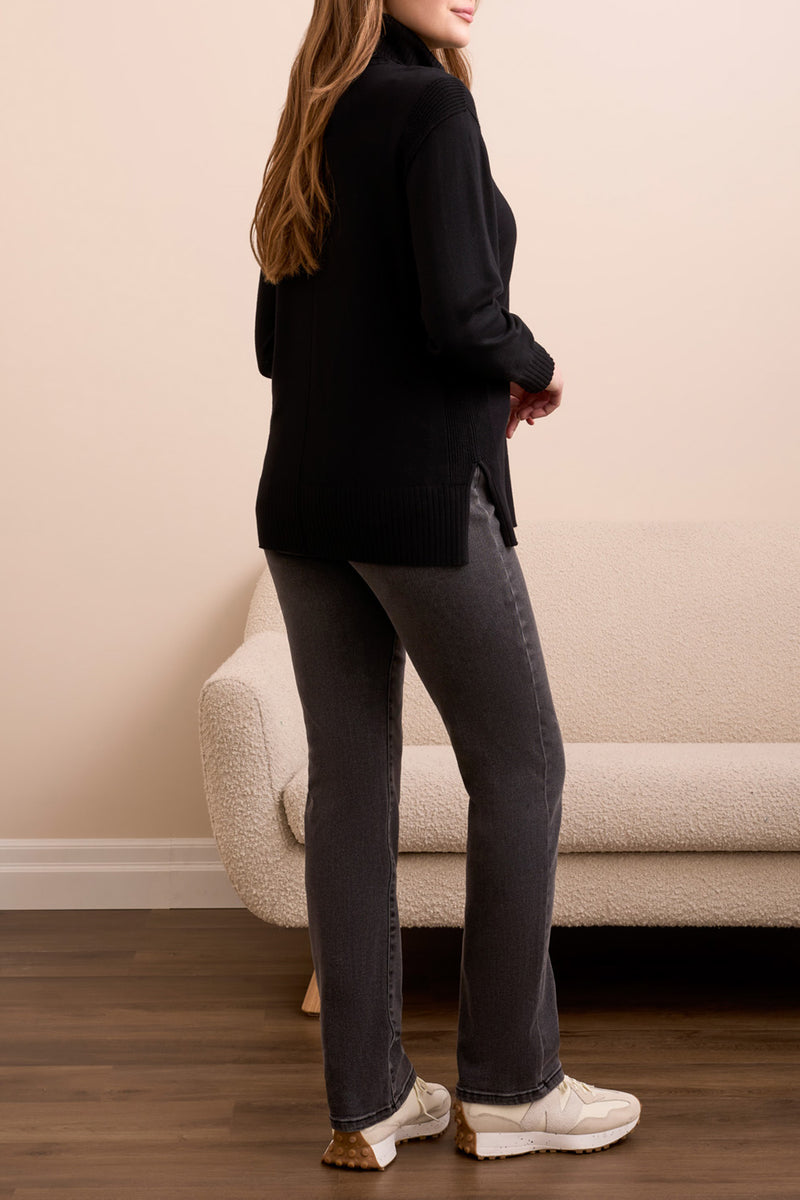TURTLENECK SWEATER BLACK