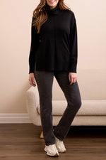 TURTLENECK SWEATER BLACK