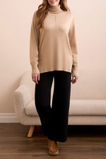 TURTLENECK SWEATER OATMEAL