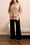 TURTLENECK SWEATER OATMEAL