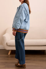 QUILTED BOMBER JACKET