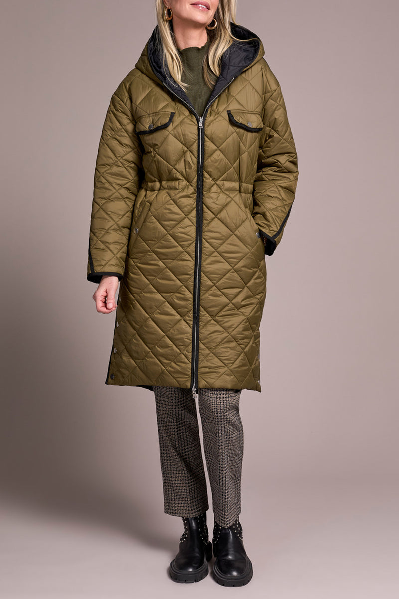 REVERSIBLE PUFFER IVY BLACK