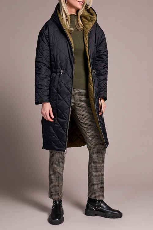 REVERSIBLE PUFFER IVY BLACK