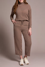 MOCK NECK TOP FOSSIL