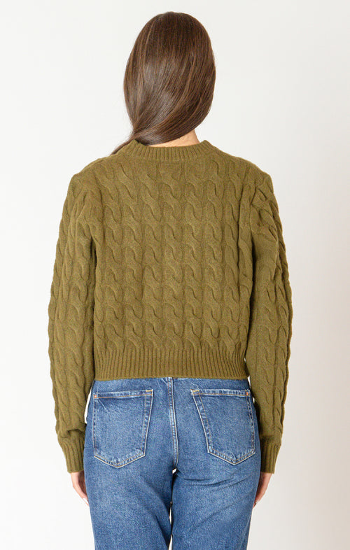 CABEL KNIT CARDIGAN