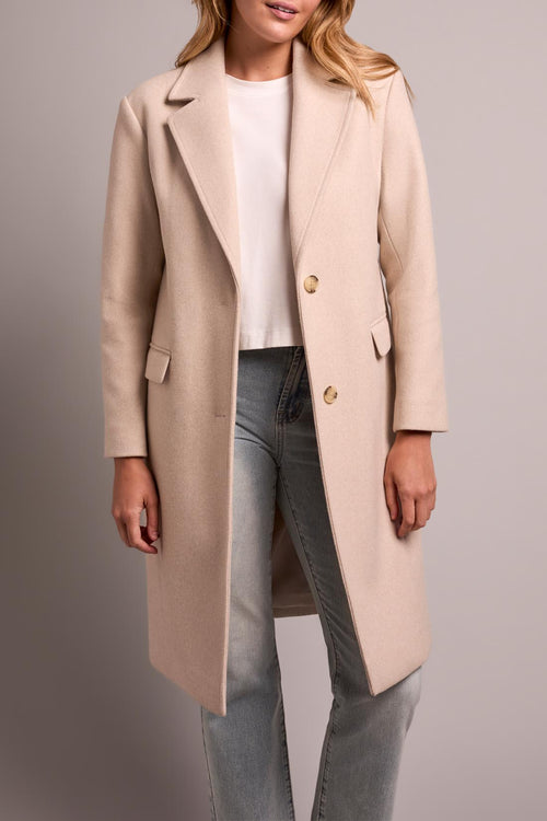 COAT W REMOVEABLE FOOLER HOODIE
