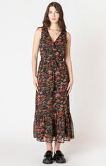 PRINT MAXI DRESS