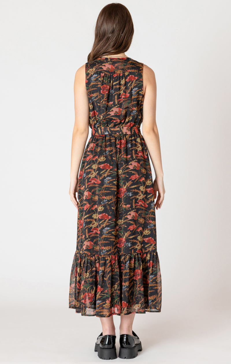 PRINT MAXI DRESS