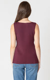 BURGUNDY VEST
