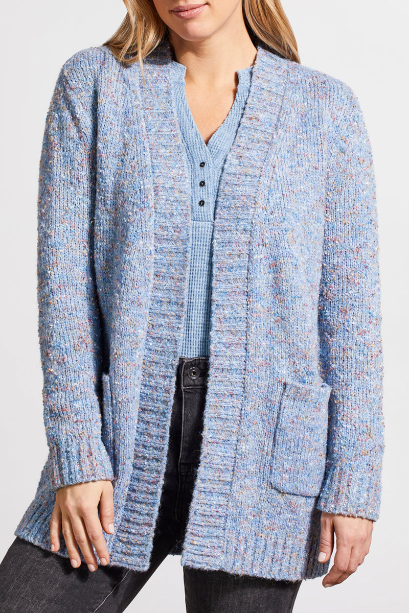 SWEATER CARDIGAN BLUE JAY