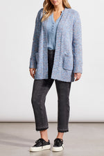 SWEATER CARDIGAN BLUE JAY