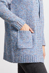 SWEATER CARDIGAN BLUE JAY