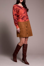 WEAR TWO WAY JAQUARD SWEATER