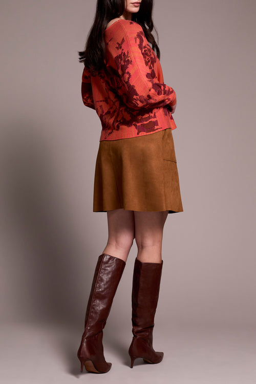 WEAR TWO WAY JAQUARD SWEATER