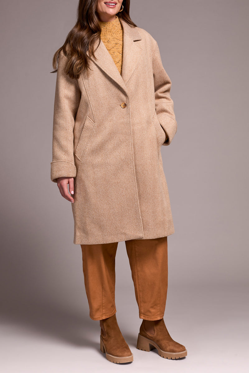 BUTTON FRT TRENCH COAT