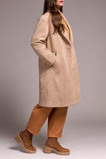 BUTTON FRT TRENCH COAT