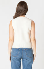 TEXTURED STITCH SWEATER TANK